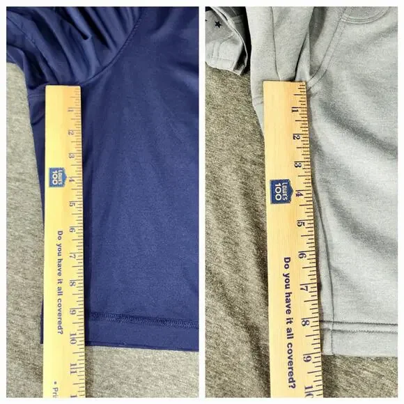 2 Pair Under Armour Shorts sz XL Men Loose Fit Blue White Freedom Spellout 9-10" - Picture 7 of 12